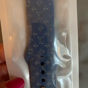 LV Ape watch band 38/40mm Brand New Blue